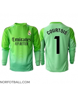 Billige Fotballdrakt Real Madrid Thibaut Courtois #1 Keeper Replika Bortedrakt 2025-26 Langermet Billige Fotballdrakt Real Madrid Thibaut Courtois #1 Keeper Replika Bortedrakt 2025-26 Langermet